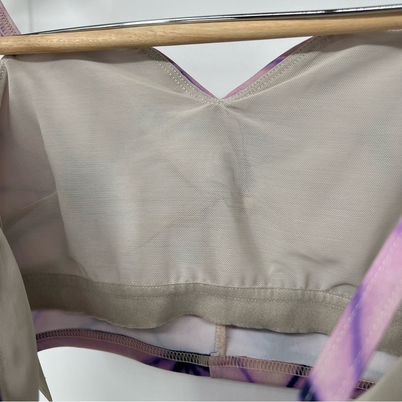 Free People Double Take Cropped Cami In Purple Combo - Picture 6 of 12